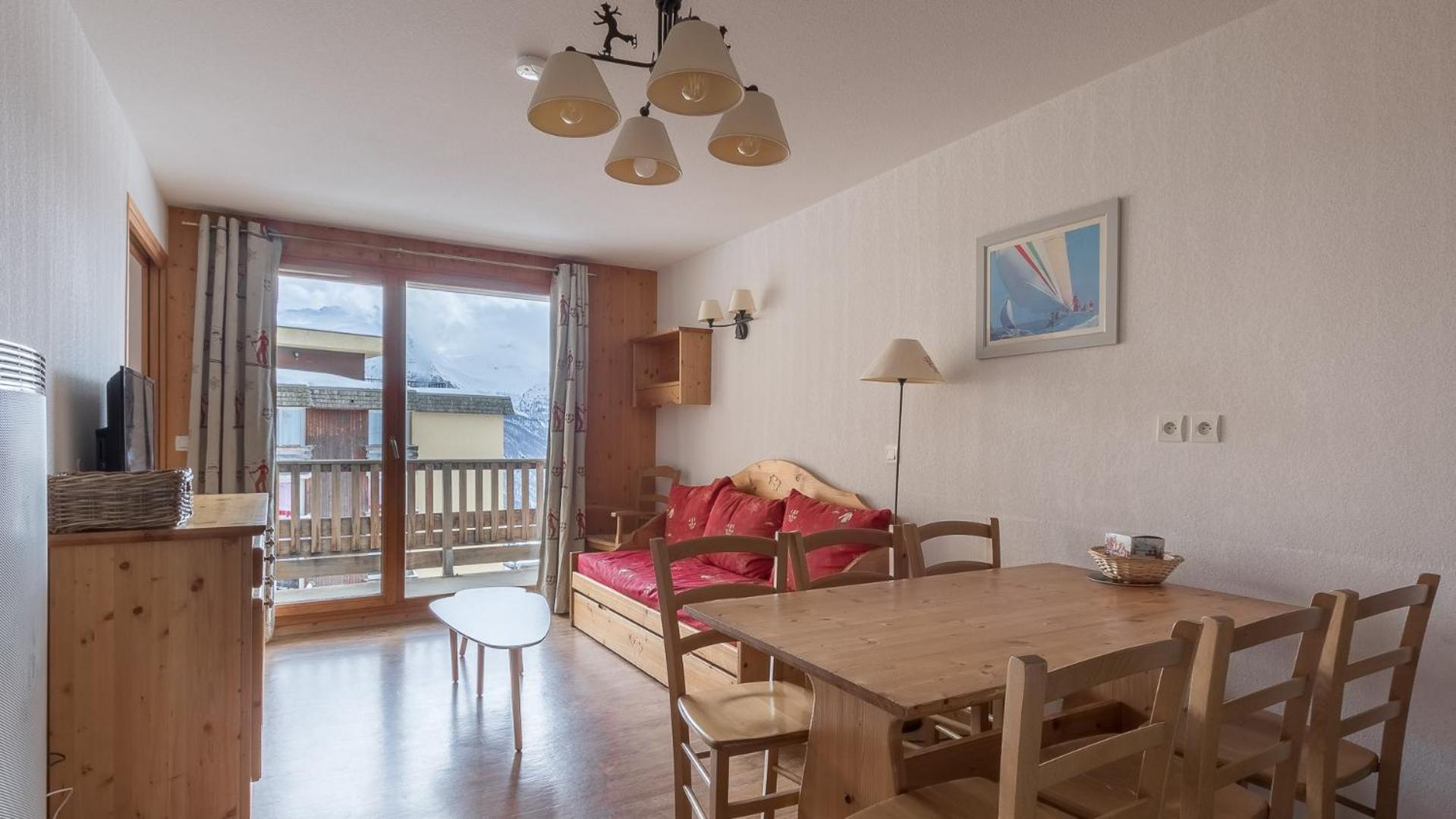 B203- Appartement 2 pieces cabine 6 personnes Orcières Extérieur photo